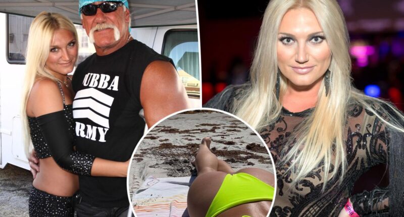 Brooke Hogan slams 'thirst trap' claims about bikini-clad tribute to dad Hulk Hogan