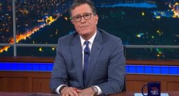 Stephen Colbert said farewell to viewers Thursday and CBS wasted no time in airing adverts for his replacement