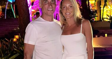 Antony Catalano (left) is accused of assaulting his wife Stefanie