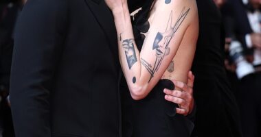Cara Delevingne shared a cosy kiss on the cheek with co-star Jordan Firstman at the star-studded Gentle Monster premiere amid Cannes Film Festival on Friday