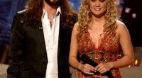 It was a reunion nearly 20 years in the making, with Carrie Underwood and Bo Bice sharing the American Idol stage once again