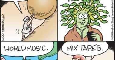 Cartoonist Mark Parisi Turns Music References Into Clever Comics (21 Pics)