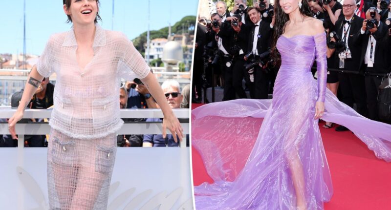 Celebrities are breaking the Cannes Film Festival 2026 dress code with naked dresses and trains