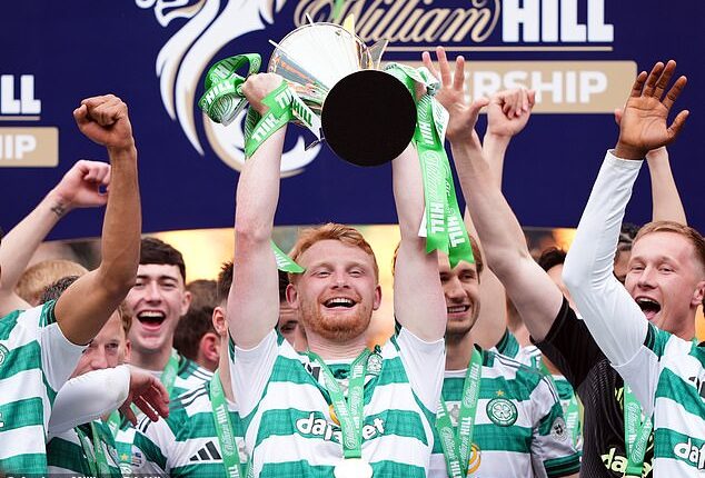 Liam Scales lifted the Scottish Premiership title for the fourth time at the weekend