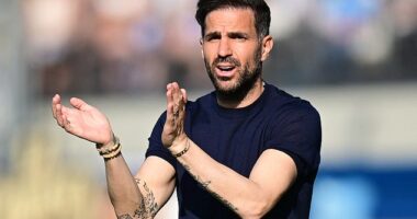 Cesc Fabregas has said he will manage in the Premier League in the future, but insisted he is in no rush to leave Como