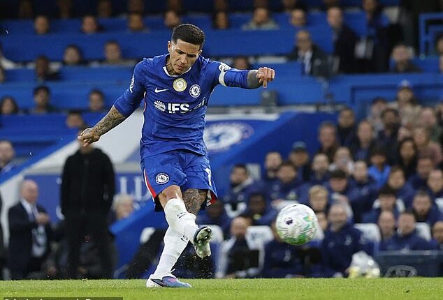 Enzo Fernandez scored from range as Chelsea earned a 2-1 win over Tottenham