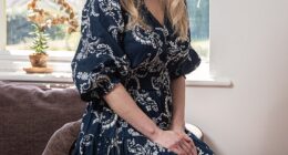 As soaring flight prices and instability abroad push more Britons towards staycations, it's likely the picturesque county of Cornwall will be a big hit this summer. Pictured, Rebecca Tidy