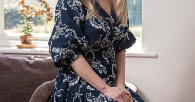 As soaring flight prices and instability abroad push more Britons towards staycations, it's likely the picturesque county of Cornwall will be a big hit this summer. Pictured, Rebecca Tidy