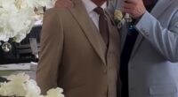 Coronation Street star Michael Le Vell got the party started at his wedding as he sang to bride Louise Gibbons during their special day on Saturday