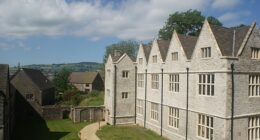 A couple from London have transformed their £750,000 home from a rundown Tudor mansion into a stunning B&B (pictured after renovations)