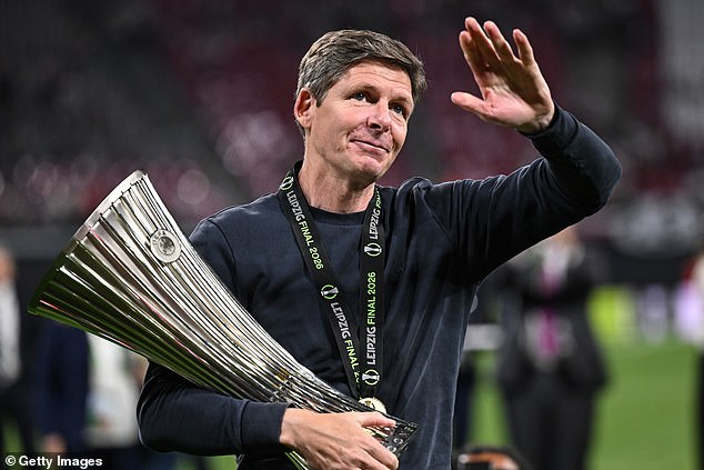 Oliver Glasner admitted it is hard to accept that he is leaving Crystal Palace this summer