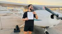 Ramzi Al-Shurman, 28, died Thursday while flying a plane over Southern California