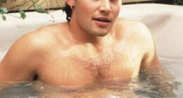 Daniel MacPherson is hunky Australian star who rose to fame as the pretty-boy character of Joel Samuels in Neighbours over two decades ago. Pictured on Neighbours