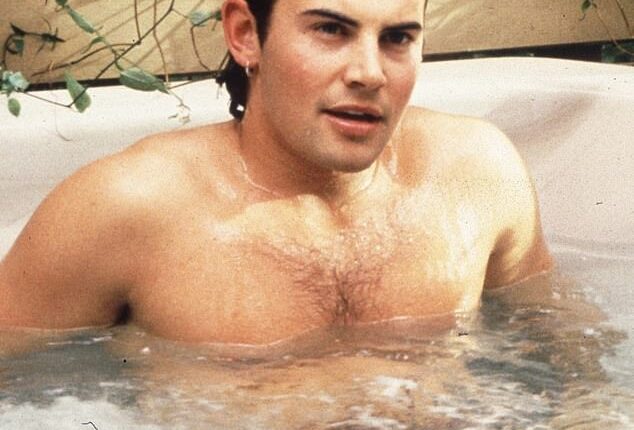 Daniel MacPherson is hunky Australian star who rose to fame as the pretty-boy character of Joel Samuels in Neighbours over two decades ago. Pictured on Neighbours