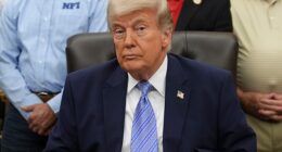 A high-stakes White House summit with Speaker Mike Johnson and top GOP leaders was abruptly cancelled Thursday amid a deepening rift between the President and his own party over a $1.8 billion fund critics are openly denouncing as a 'slush fund'