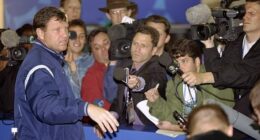 US head coach Steve Sampson (left) dropped a bombshell weeks before the '98 World Cup