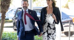 Donald Trump Jr ties the knot in intimate Bahamas ceremony - without his father