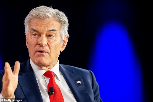 Centers for Medicare & Medicaid Services Administrator, Mehmet Oz participates in a discussion during the Conservative Political Action Conference