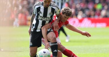 Nottingham Forest and Newcastle played out a 1-1 draw on Sunday at the City Ground