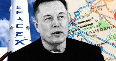 Elon Musk ditched California, but the state will get a much-needed win from SpaceX’s IPO