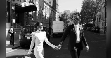 Emily Blackwell is married! Made in Chelsea star ties the knot with husband Jordan Oldershaw at the five star Corinthia Hotel in London