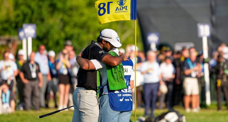 Englishman Aaron Rai claims stunning victory at US PGA Championship