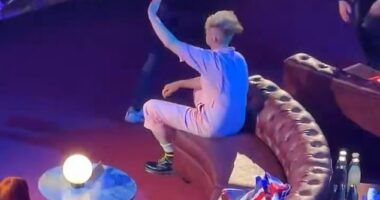 Eurovision fans have hit out at the British delegation and the BBC for abandoning this year's UK entrant, Look Mum No Computer, to sit alone through the jury show on Saturday
