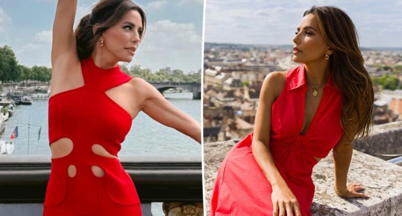 Eva Longoria wore Petal & Pup's $30 earrings in 'Searching for France'