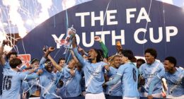 Man City claimed the title with a 2-1 win at the Joie Stadium, which usually hosts their women's team