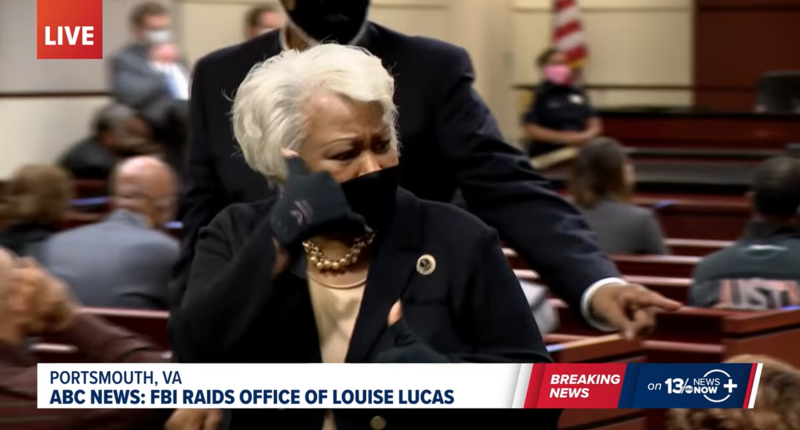 Louise Lucas telling someone to call her.