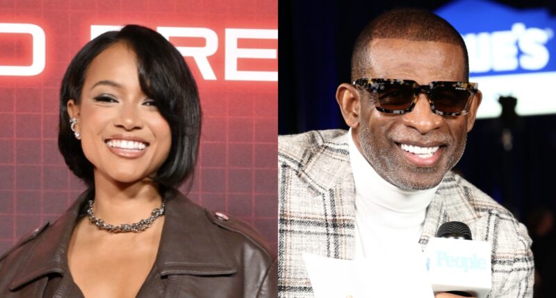 Uhn Uhn! Social Media Users Are Crackin' UP At Karrueche Tran's Facial Expressions While Shopping Overseas With Deion Sanders (WATCH)