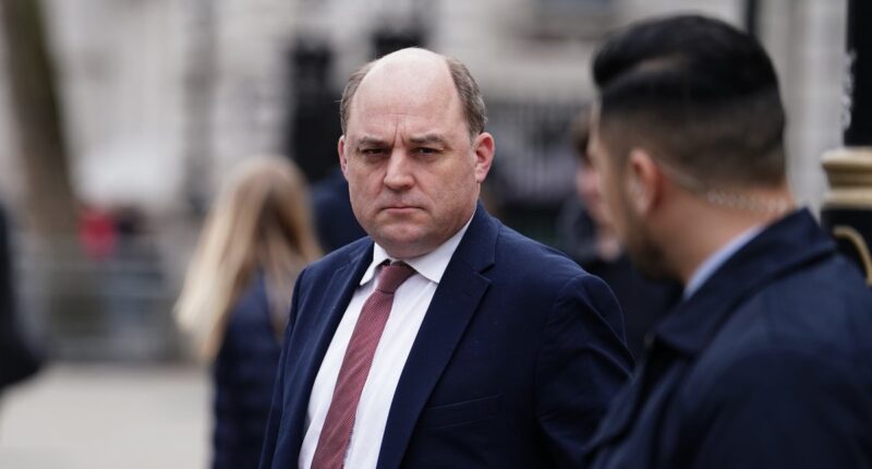 Former UK defence secretary Ben Wallace placed on Russia’s wanted list