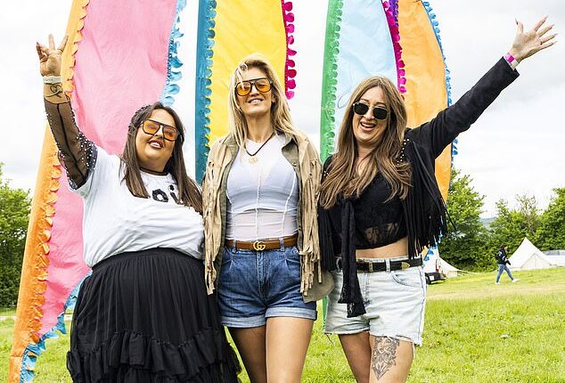 Donna Musson, 43, Anastasia Morris, 34, and Pamela Phillips, 42, who lost a total of 36 stone, have hosted the UK's first ever weight loss festival - featuring exercise classes, karaoke and even plastic surgery consultations