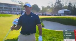 Rory McIlroy told a golf fan to 'shut the f*** up' after he yelled out at the PGA Championship