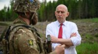 GPS signals of RAF jet carrying defence secretary ‘jammed by Russia’