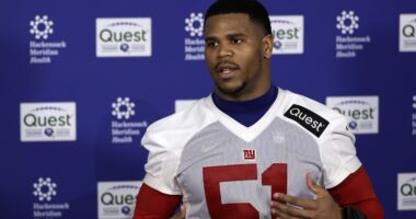 Giants' Abdul Carter Reveals Jaxson Dart Reaction to Trump Post