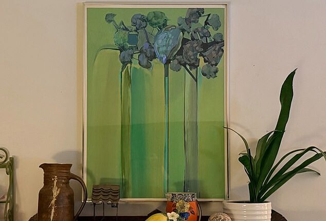 Lydia Kauppi, 37, of Minneapolis, thrifted a Jerry Rudquist painting three years ago unknowingly