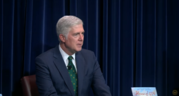 Neil Gorsuch at the Reagan Library.
