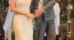 Harry Styles' actress ex Millie Brady has tied the knot with her handsome nightlife supremo boyfriend in a beautiful English countryside wedding