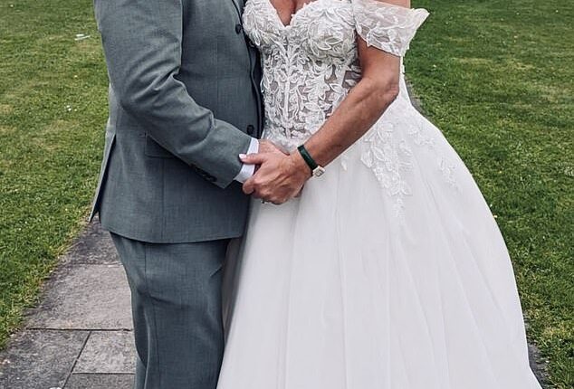 Heartbeat star Tricia Penrose, 56, marries the 'love of her life' in romantic Lancashire wedding ceremony - four years after divorcing the father of her two children