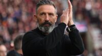 Derek McInnes has urged his players to embrace the pressure at Celtic Park this afternoon
