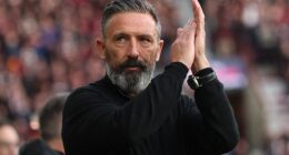 Derek McInnes has urged his players to embrace the pressure at Celtic Park this afternoon
