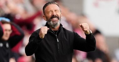 Derek McInnes says Hearts will be hard to stop if they play like they did in the second half