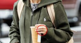 Brittany Swalwell was seen trying to keep a low-profile on Thursday while given a clear view of her ringless finger