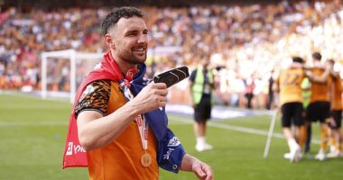 Hull City captain Lewie Coyle dedicated his side's play-off triumph to his late father