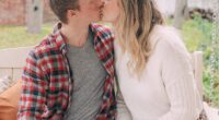 Bethany Beal and her husband, David, who waited until their wedding day to have their first kiss