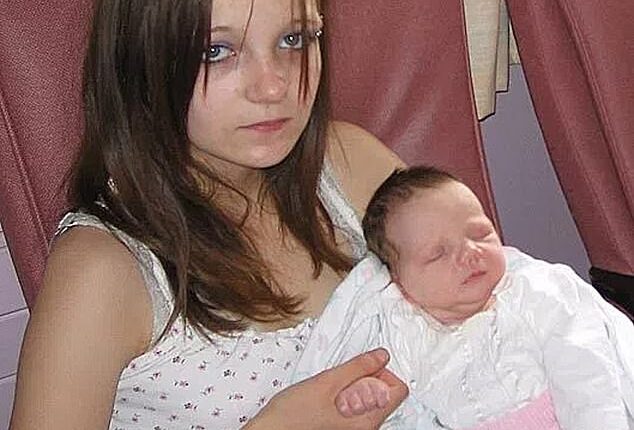 At age 12 Tressa Middleton became Britain's youngest mum