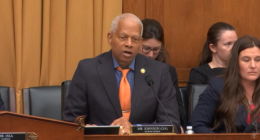 Hank Johnson talking during a hearing.