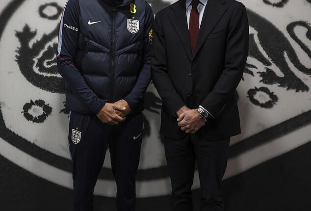 England boss Thomas Tuchel met with Prince William, patron of the FA, at St George's Park earlier this month