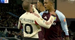 Jamie Carragher hits out at 'embarrassing' Liverpool star's attempt to get rival Aston Villa player sent off as Anfield legend unloads on Arne Slot's 'mentally, physically WEAK' team after mauling at Villa Park